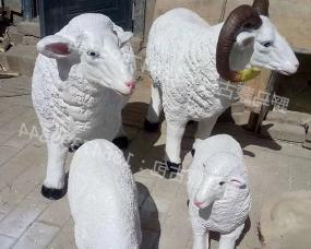 贵港雕塑羊